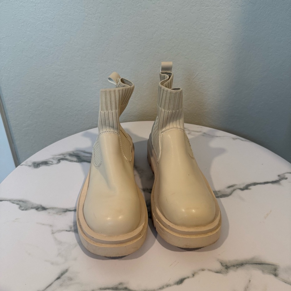 SHEIN Tan Boots